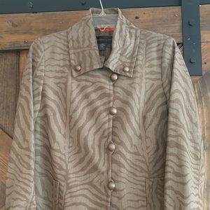 Nina McLemore light wool jacket